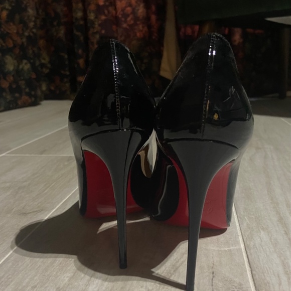 Christian Louboutin Black Kate Heels - Size 40.5  ***Only Worn Once!*** - Picture 7 of 12